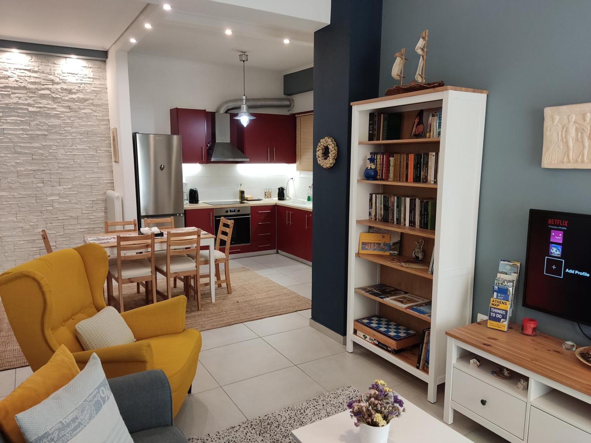 Central & Comfortable, 70M² Apt In Neos Kosmos เอเธนส์ ภายนอก รูปภาพ